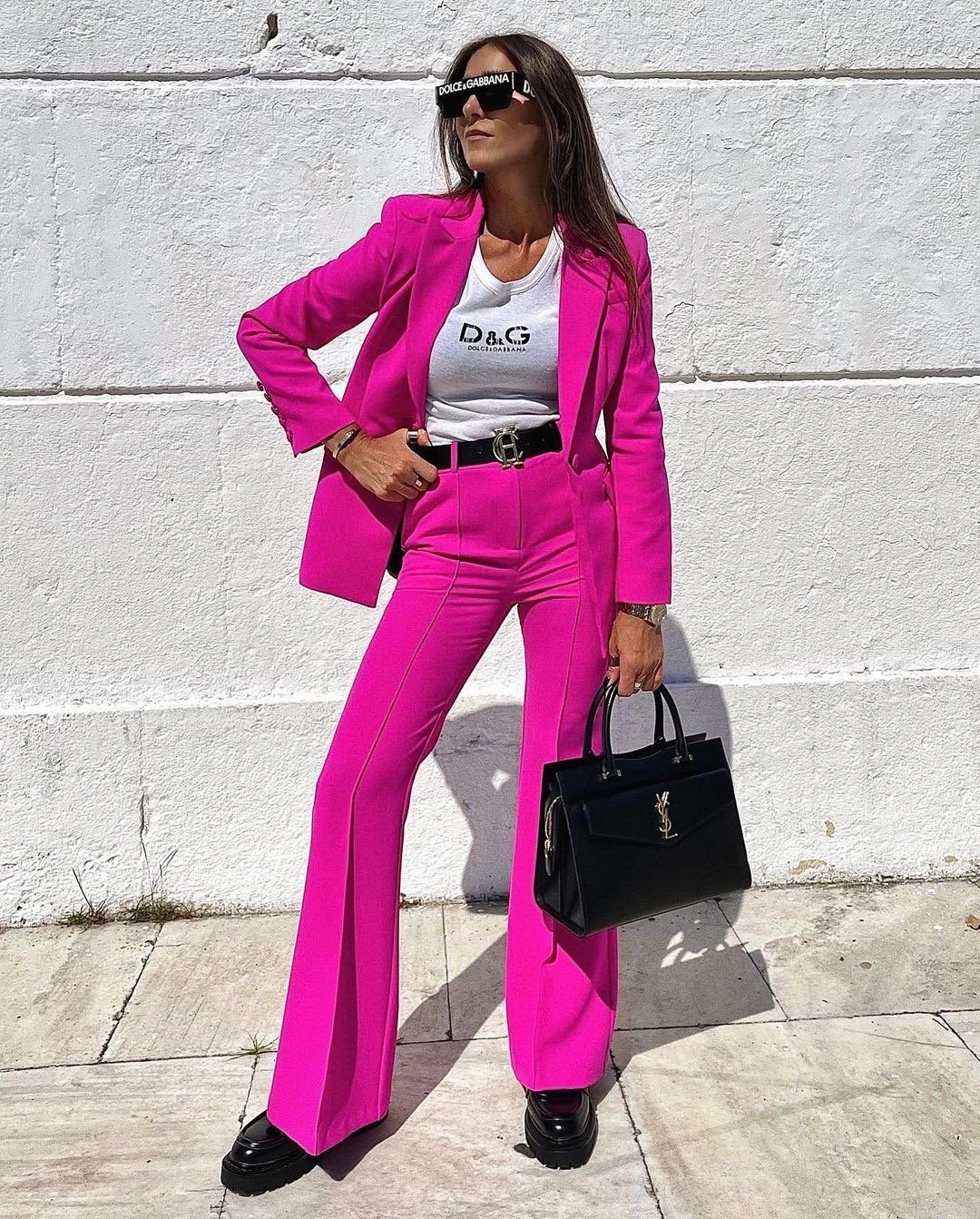 Shirley Magenta Two Piece Set – Catwalk Connection