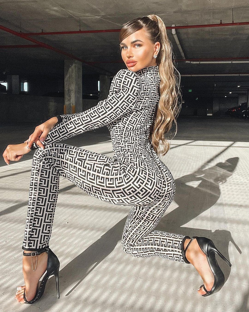 Stunner @dashamart 🔥in our “ALYNE” Jumpsuit 🖤 -Shop this and everything  else on site for 50% OFF ( Use code LOVE50) via Link in Bio 👆 | Instagram