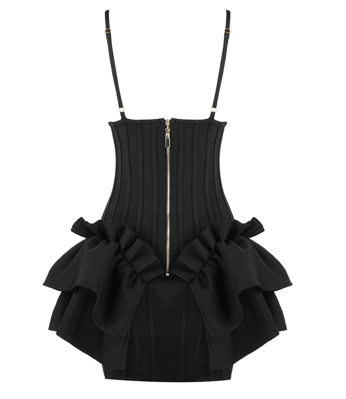Alexandra Black Mini Dress – Catwalk Connection