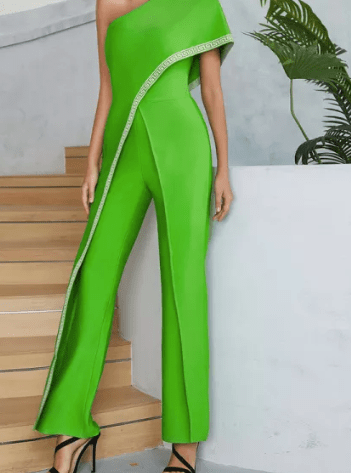 VC Sexy Black Lace Jumpsuit Women Fashion Ruffles Design Long Sleeves Slim  One Piece Clothing 2023 Trendy - AliExpress