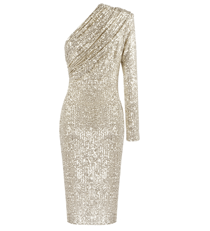 Kristi Gold Sequin Dress – Catwalk Connection